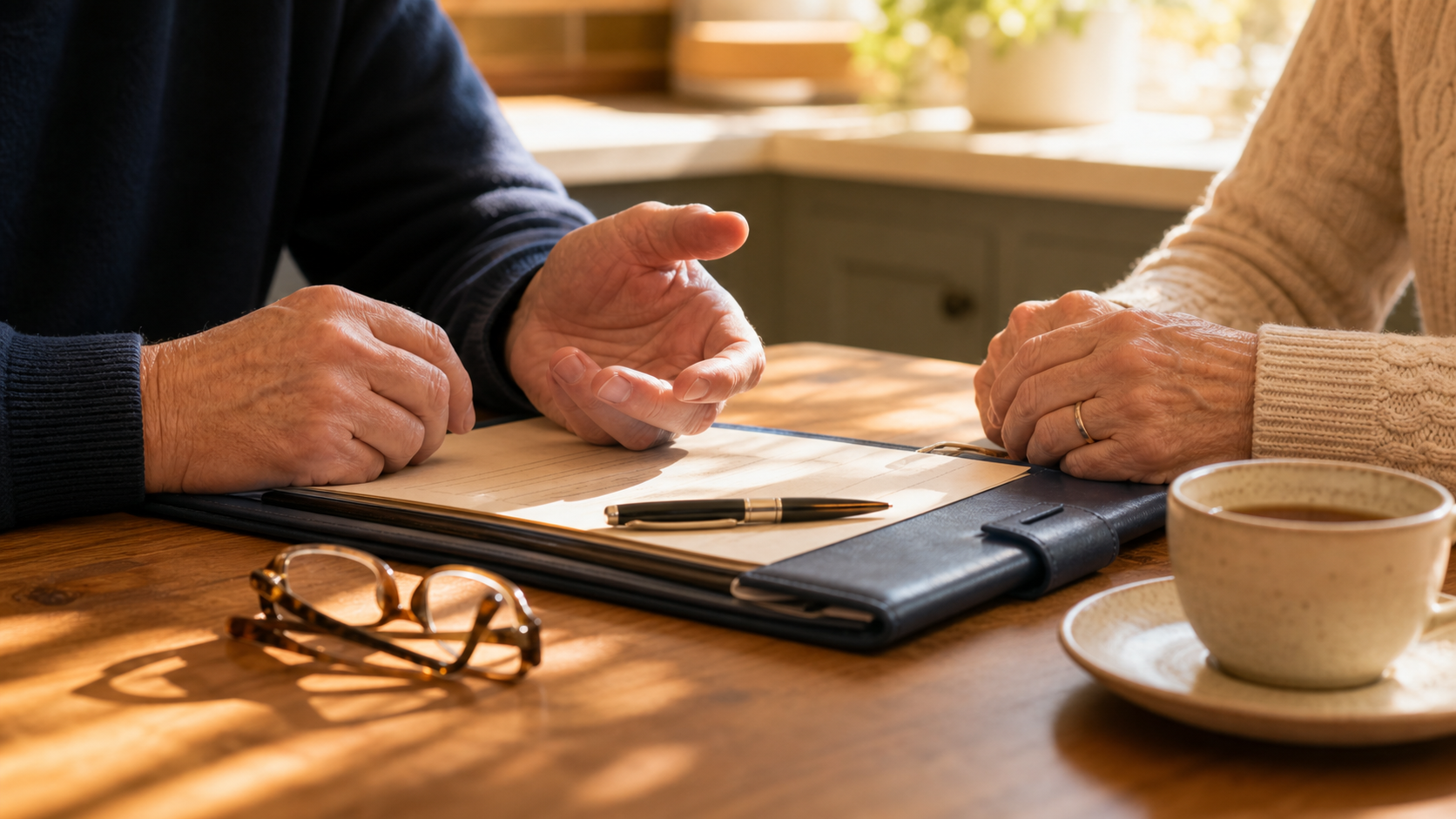 Powers of Attorney documents on a desk